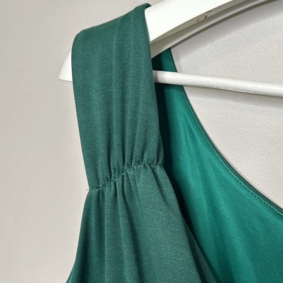 GRACE KARIN Green Sleeveless Wrap V-Neck A-line Cocktail Swing Dress - Picture 10 of 15